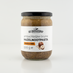 Hazelnootpasta bruin vers