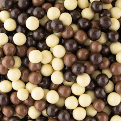 Chocolade pretzel ballen