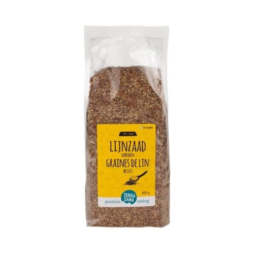 Glutenvrij lijnzaad gebroken Biologisch (400 gram) Glutenvrij lijnzaad gebroken Biologisch (400 gram)