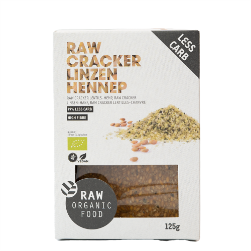 Crackers linzen hennep Crackers linzen hennep