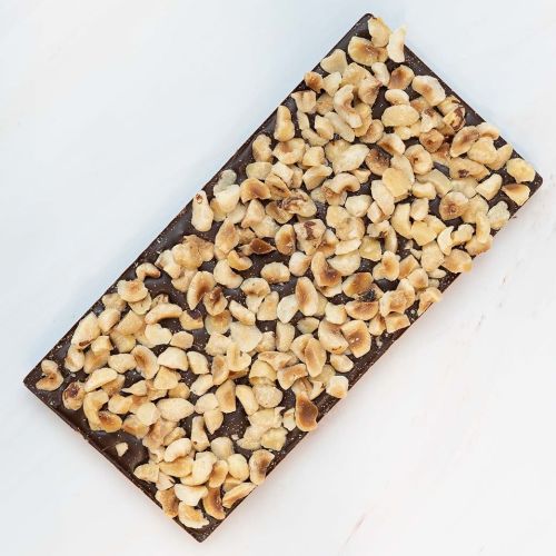 Chocoladereep puur met hazelnoot Chocoladereep puur met hazelnoot